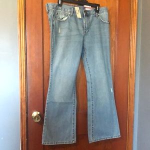 American eagle bellbottom light jeans